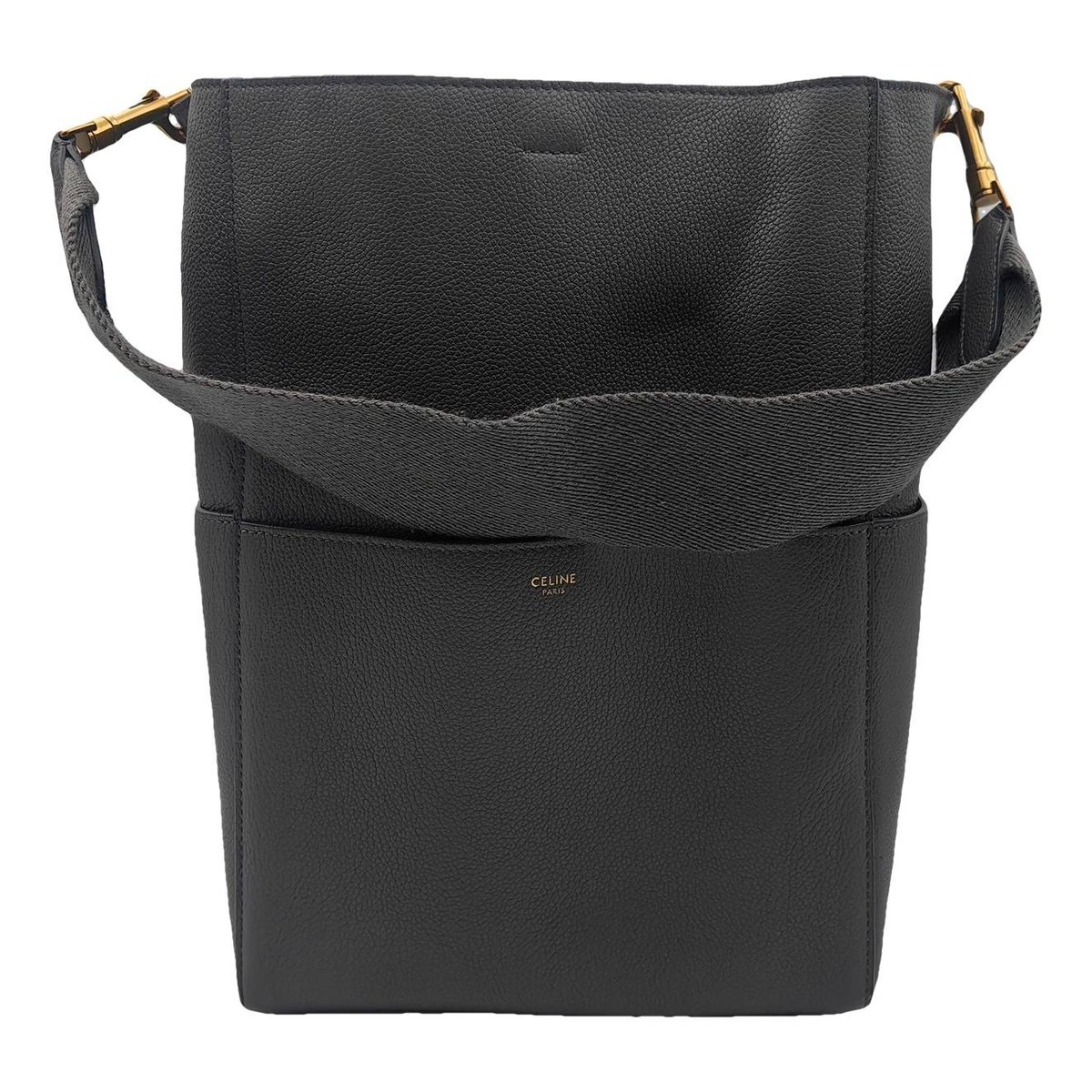 Seau Sangle leather tote