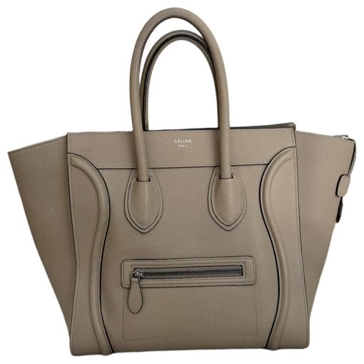 Luggage leather handbag
