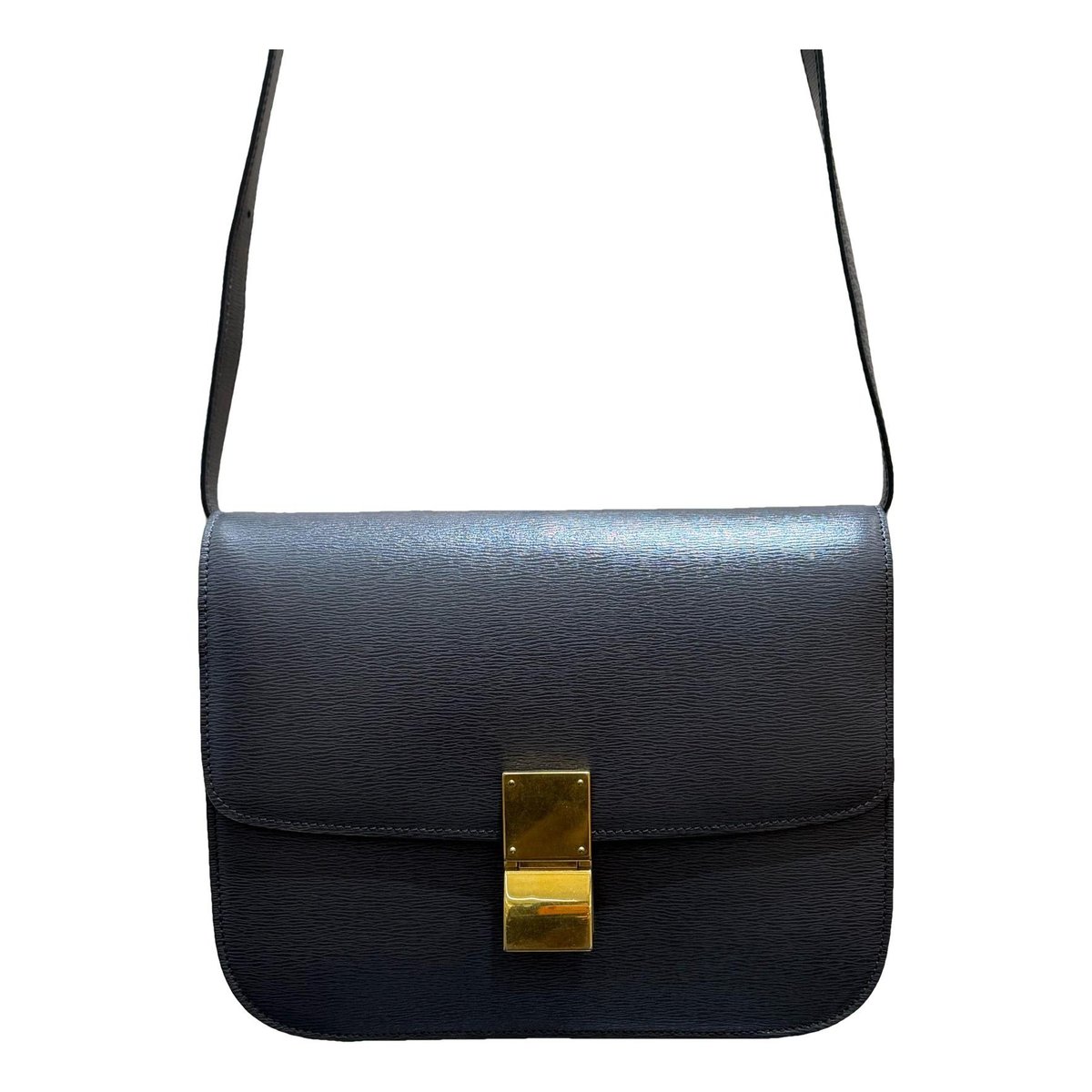 Classic leather crossbody bag