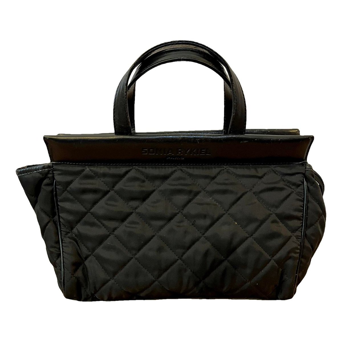 Dita leather handbag