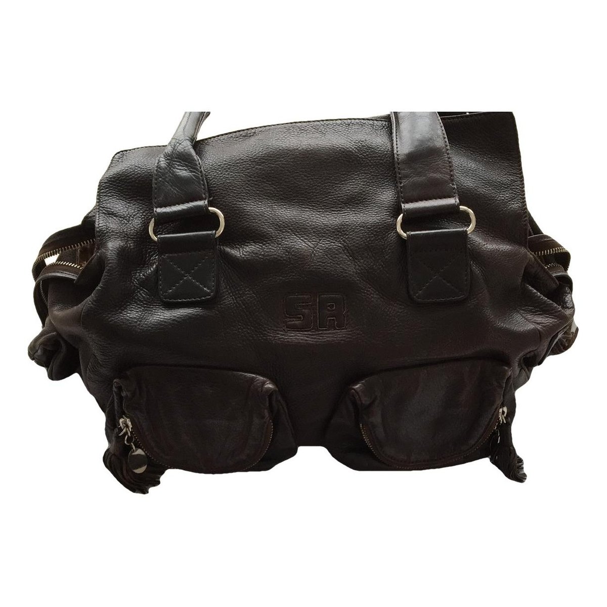 Leather handbag