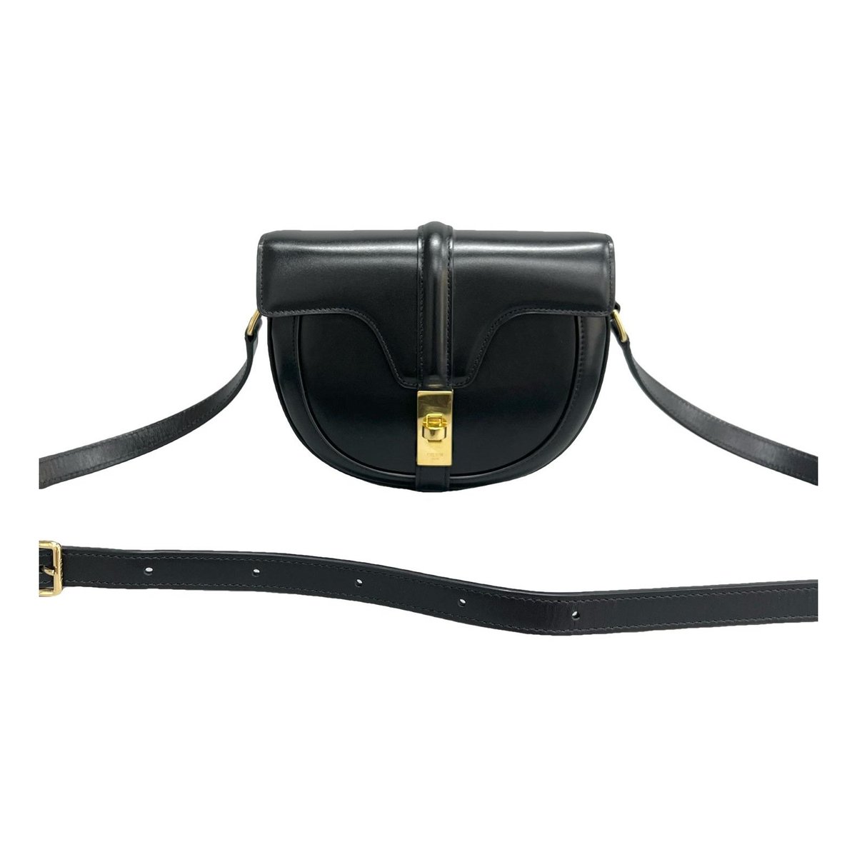 SAC 16 BESACE leather handbag