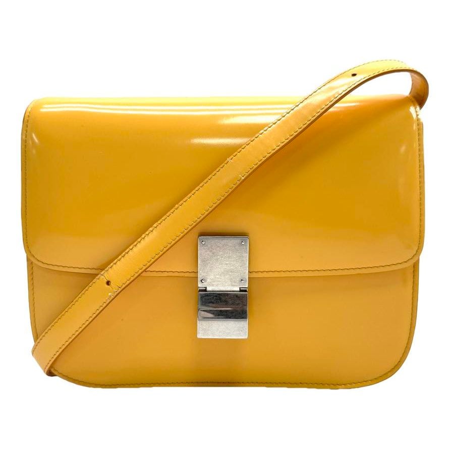 Classic leather crossbody bag