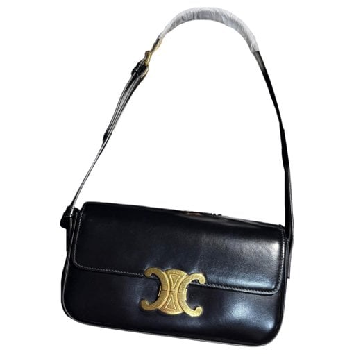 Triomphe leather handbag