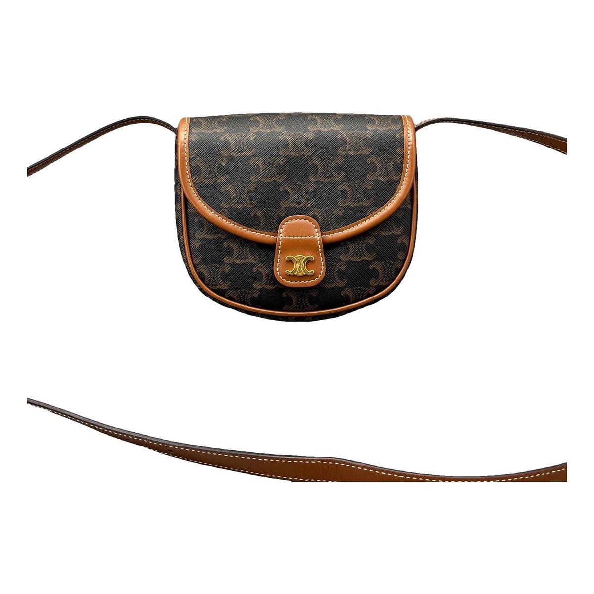SAC 16 BESACE leather crossbody bag