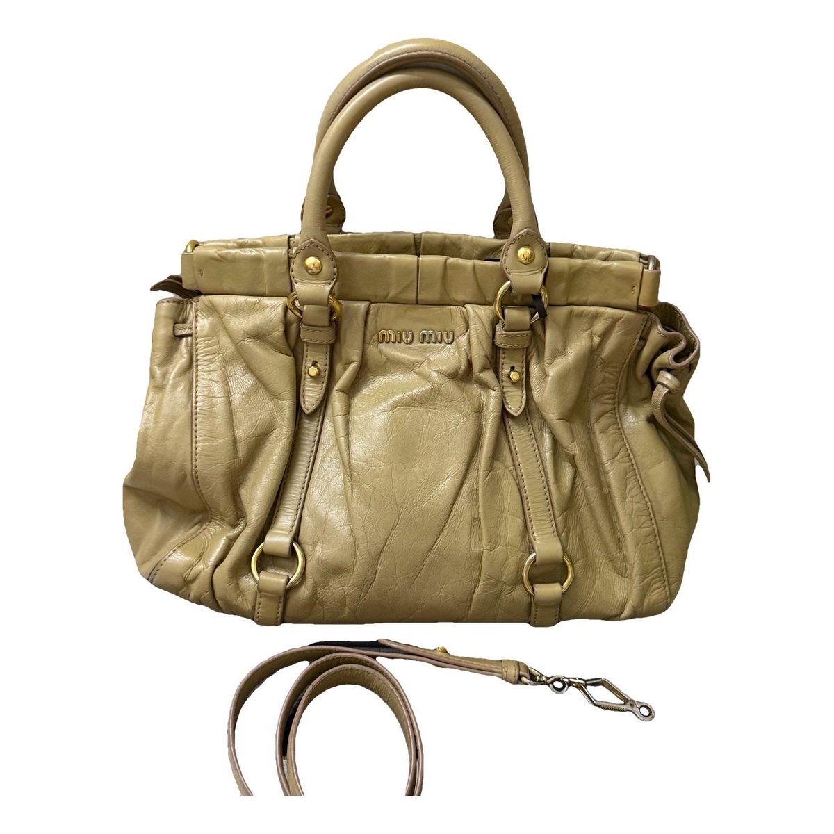 Vitello leather handbag