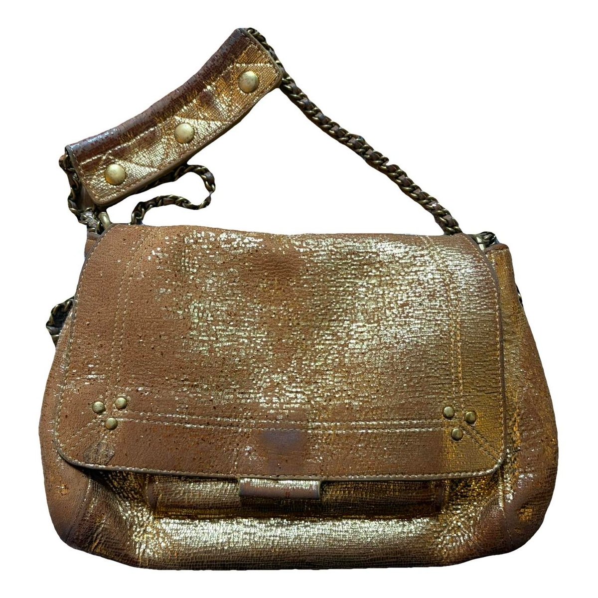 Lulu XL leather crossbody bag