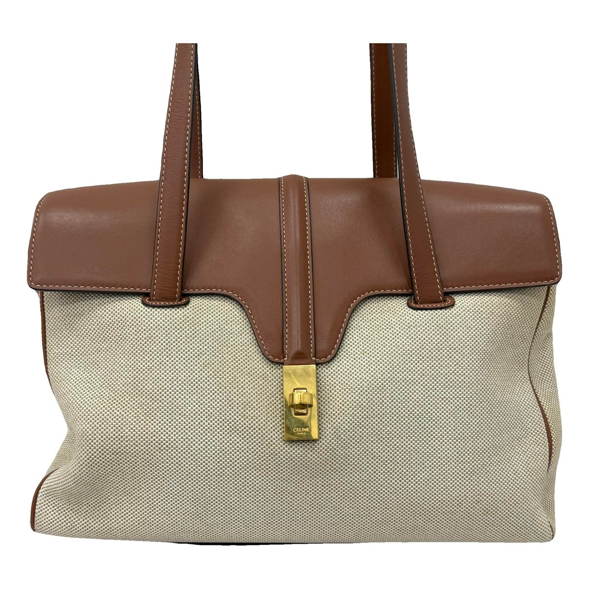 Sac 16 leather handbag