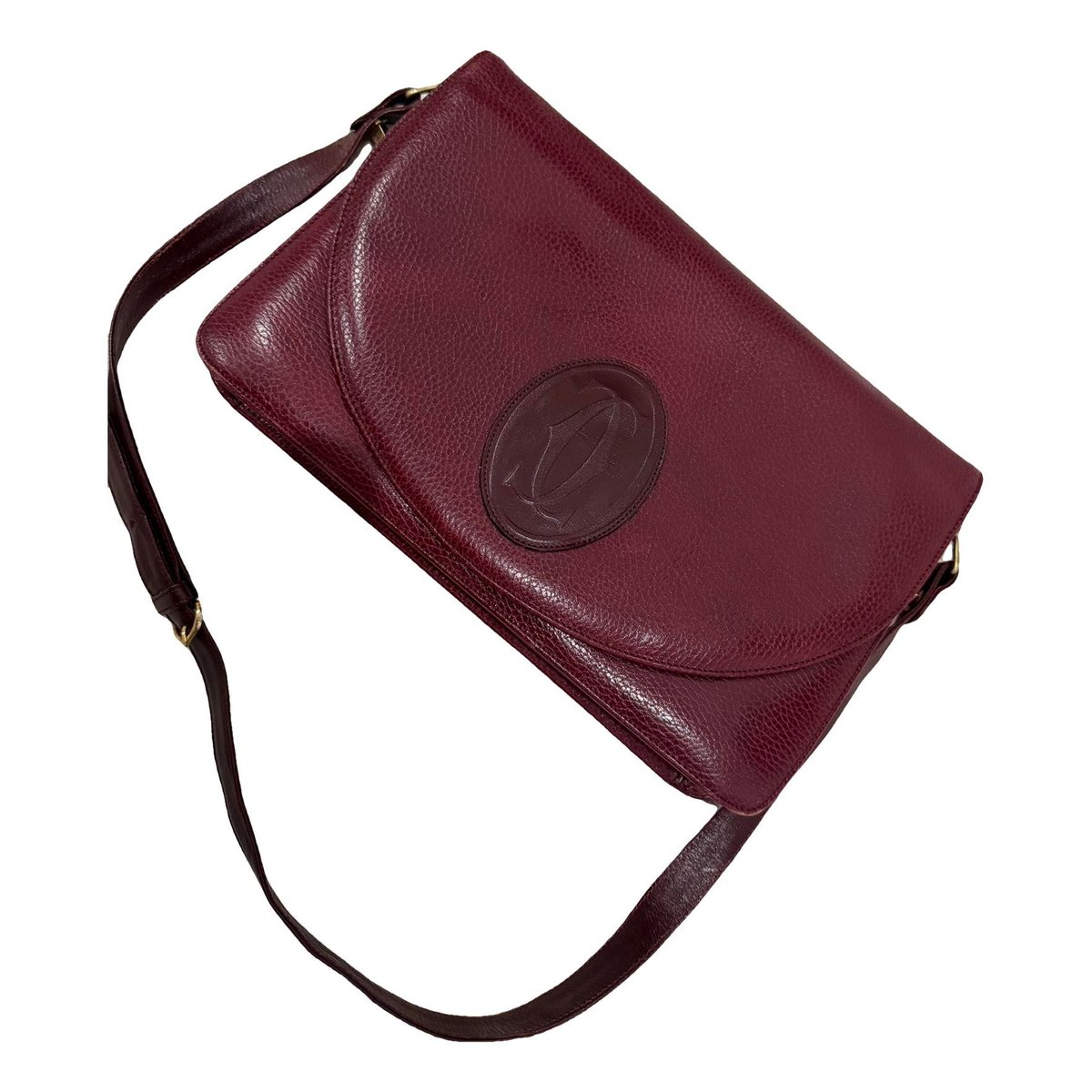 Leather crossbody bag