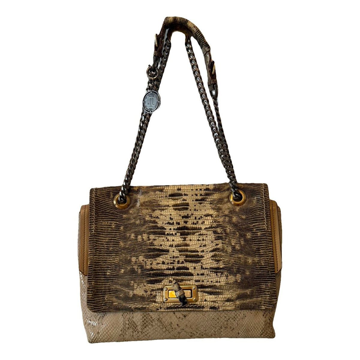 Happy leather handbag