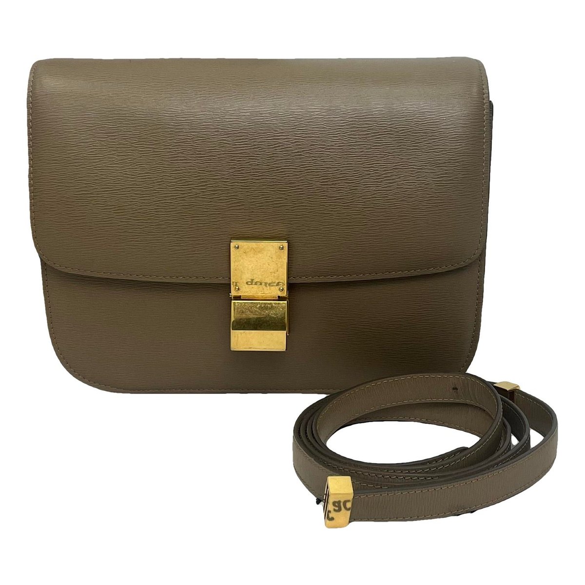 Classic leather handbag