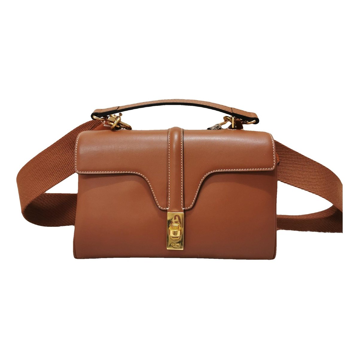 Sac 16 leather handbag