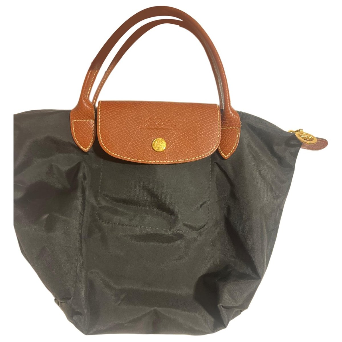 Pliage leather handbag
