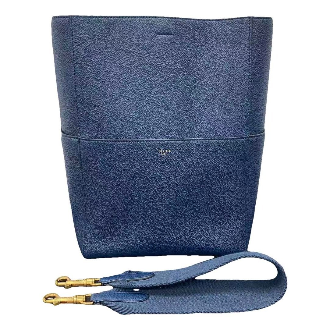 Seau Sangle leather tote