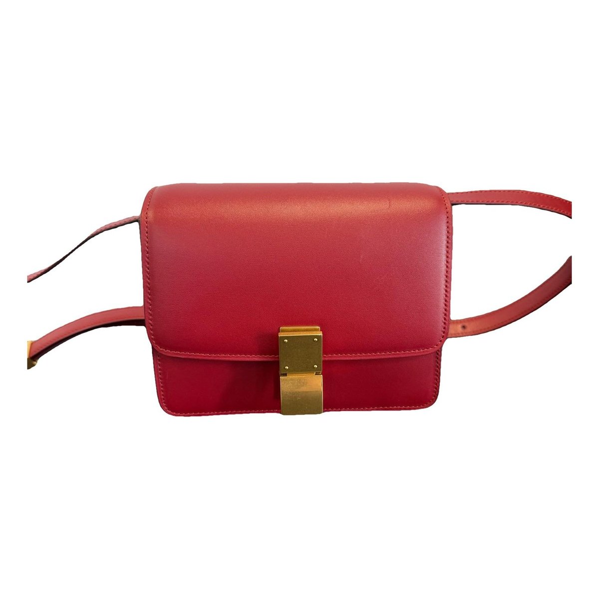 Classic leather crossbody bag