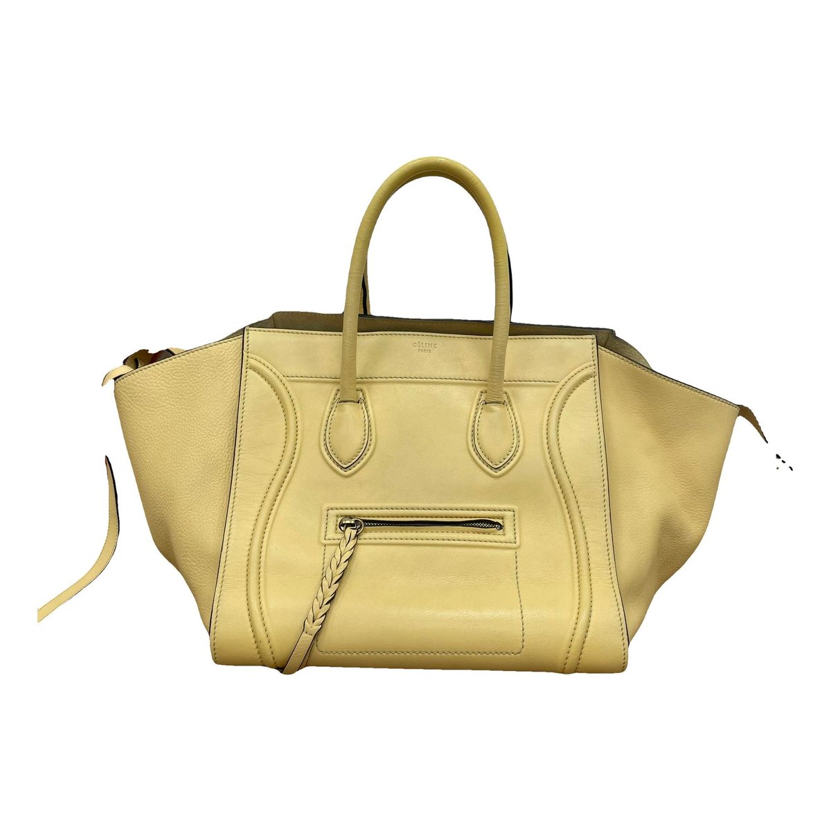 Luggage leather handbag