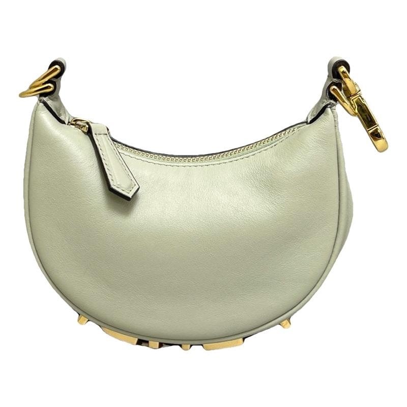 Fendigraphy leather handbag