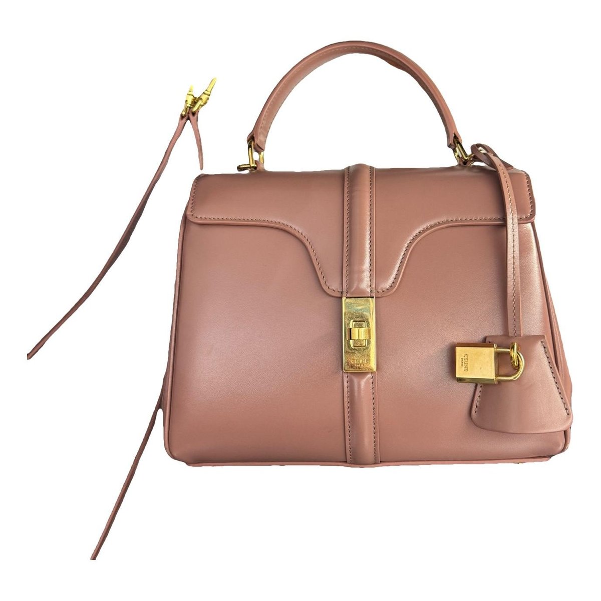 Sac 16 leather handbag