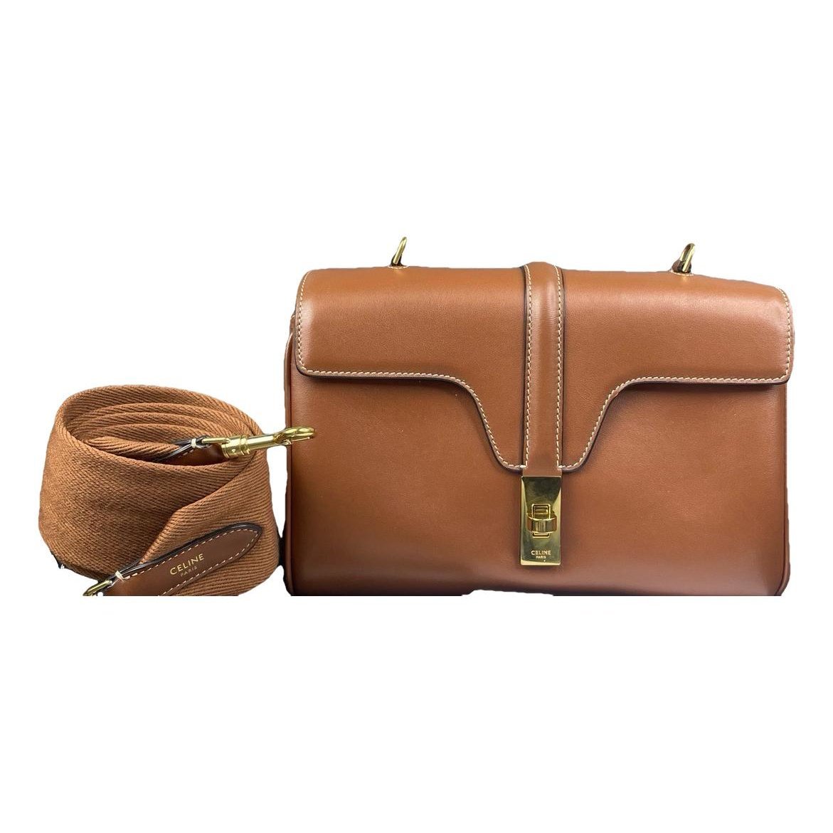 Sac 16 leather handbag