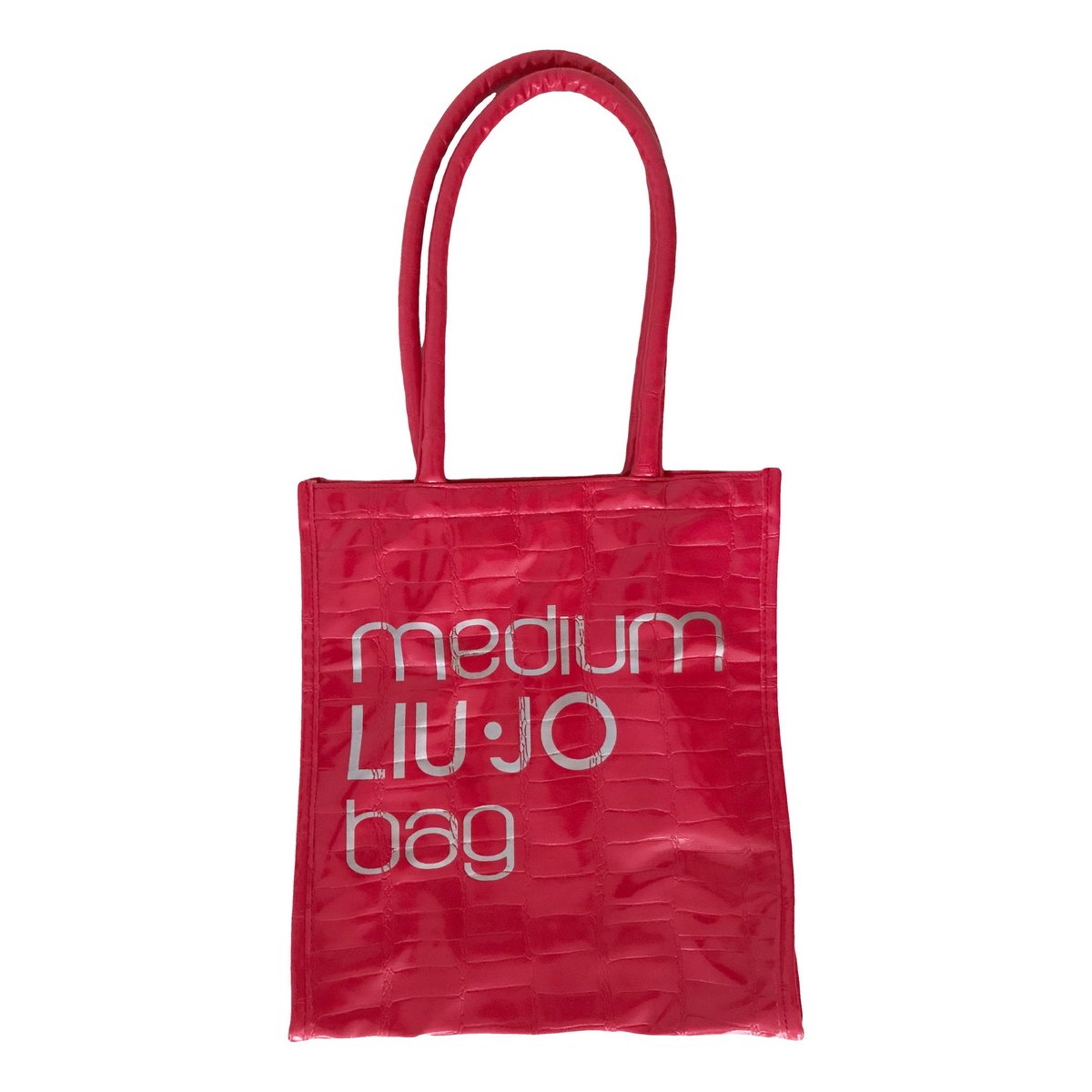 Patent leather handbag