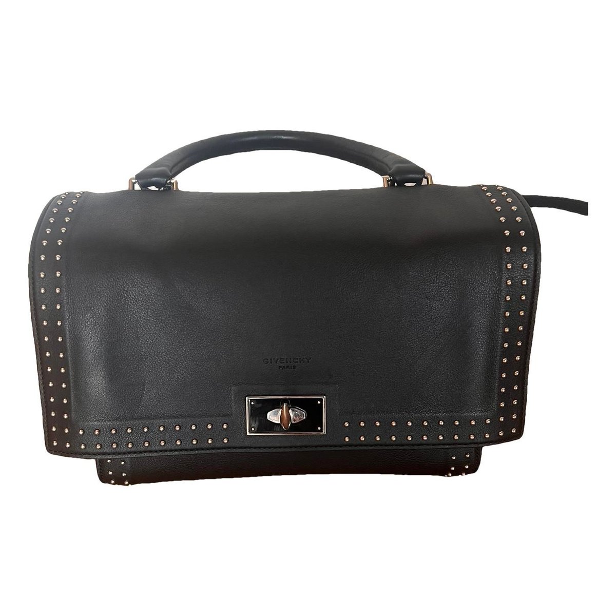 Shark leather crossbody bag