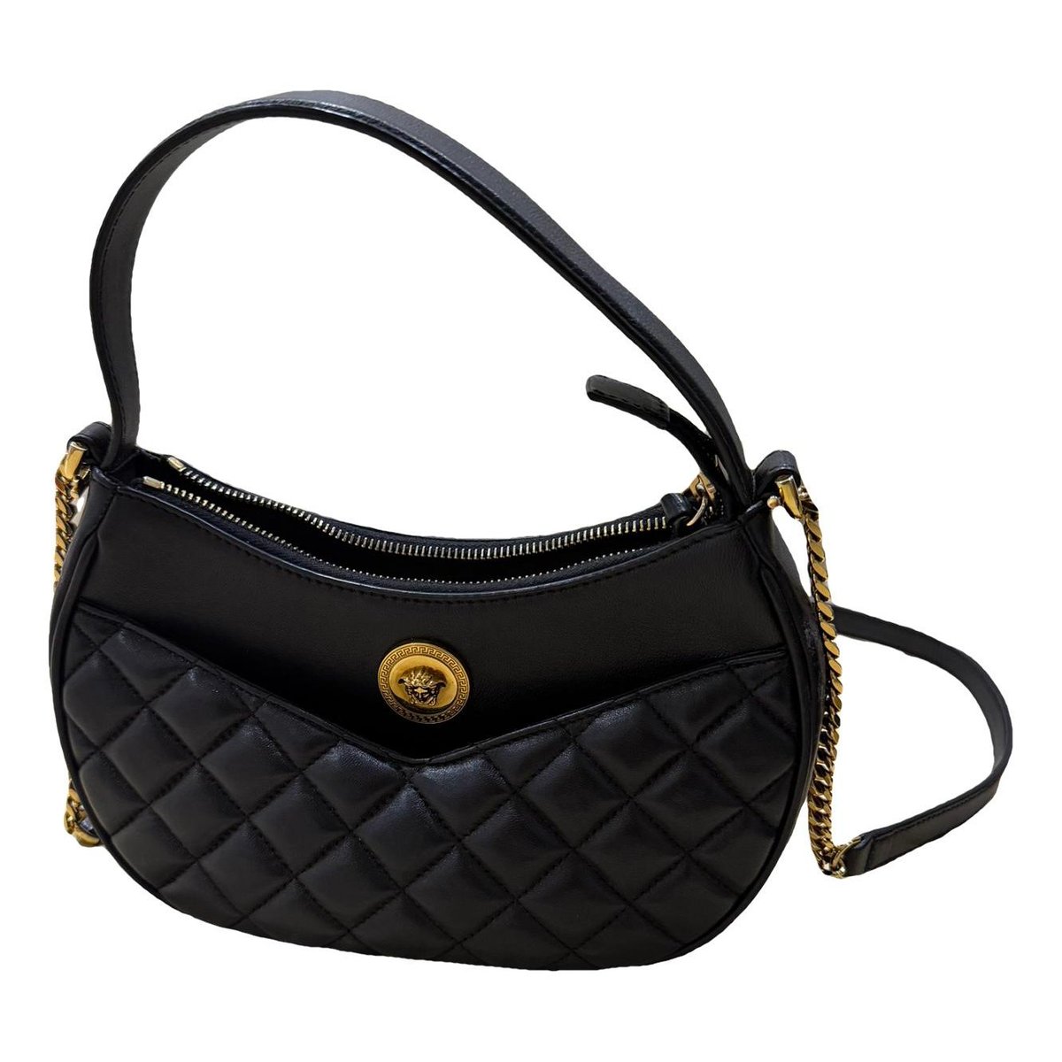 La Medusa leather crossbody bag