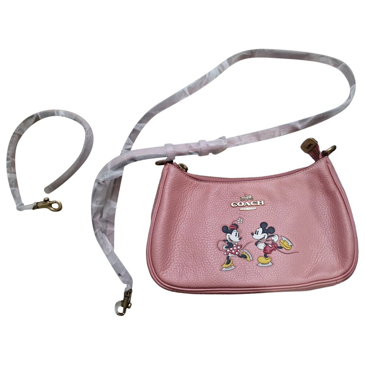 Disney collection leather handbag