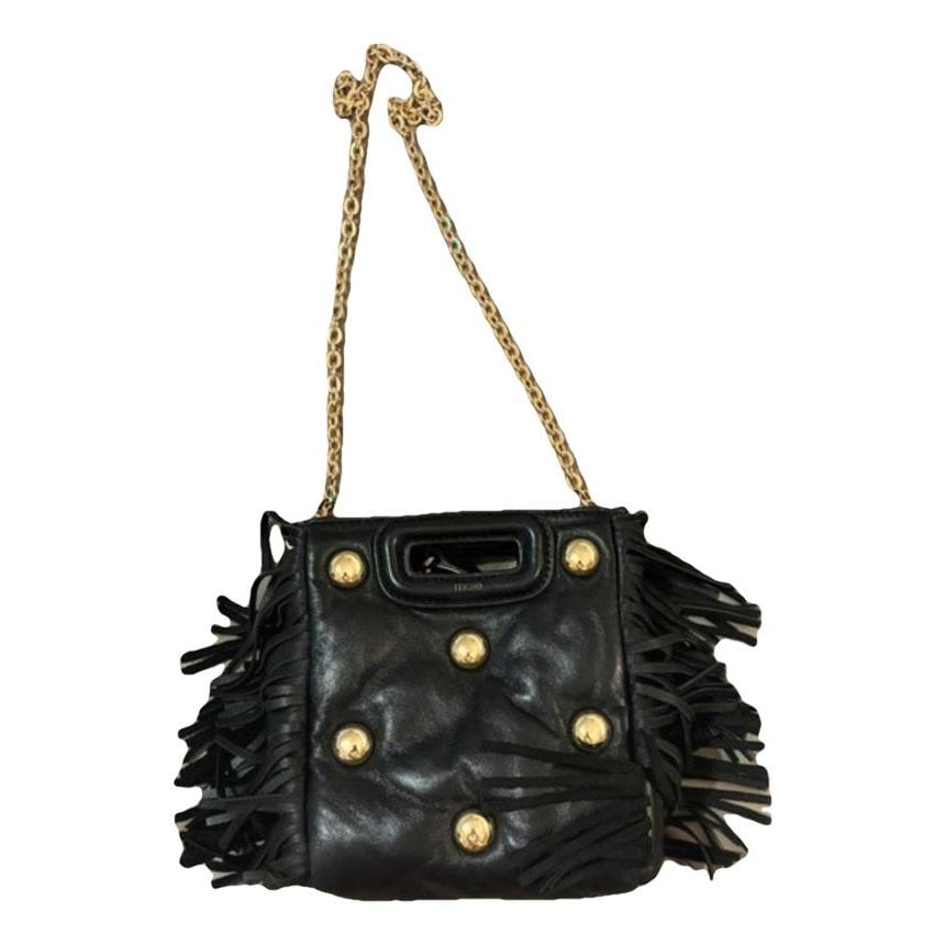 Sac M leather crossbody bag