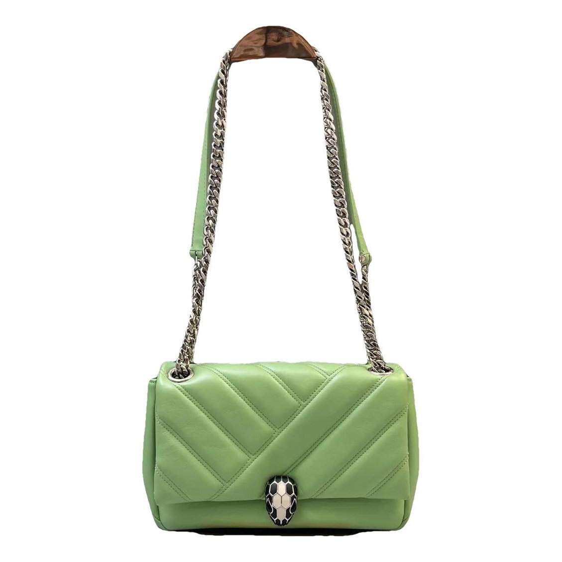 Serpenti leather mini bag