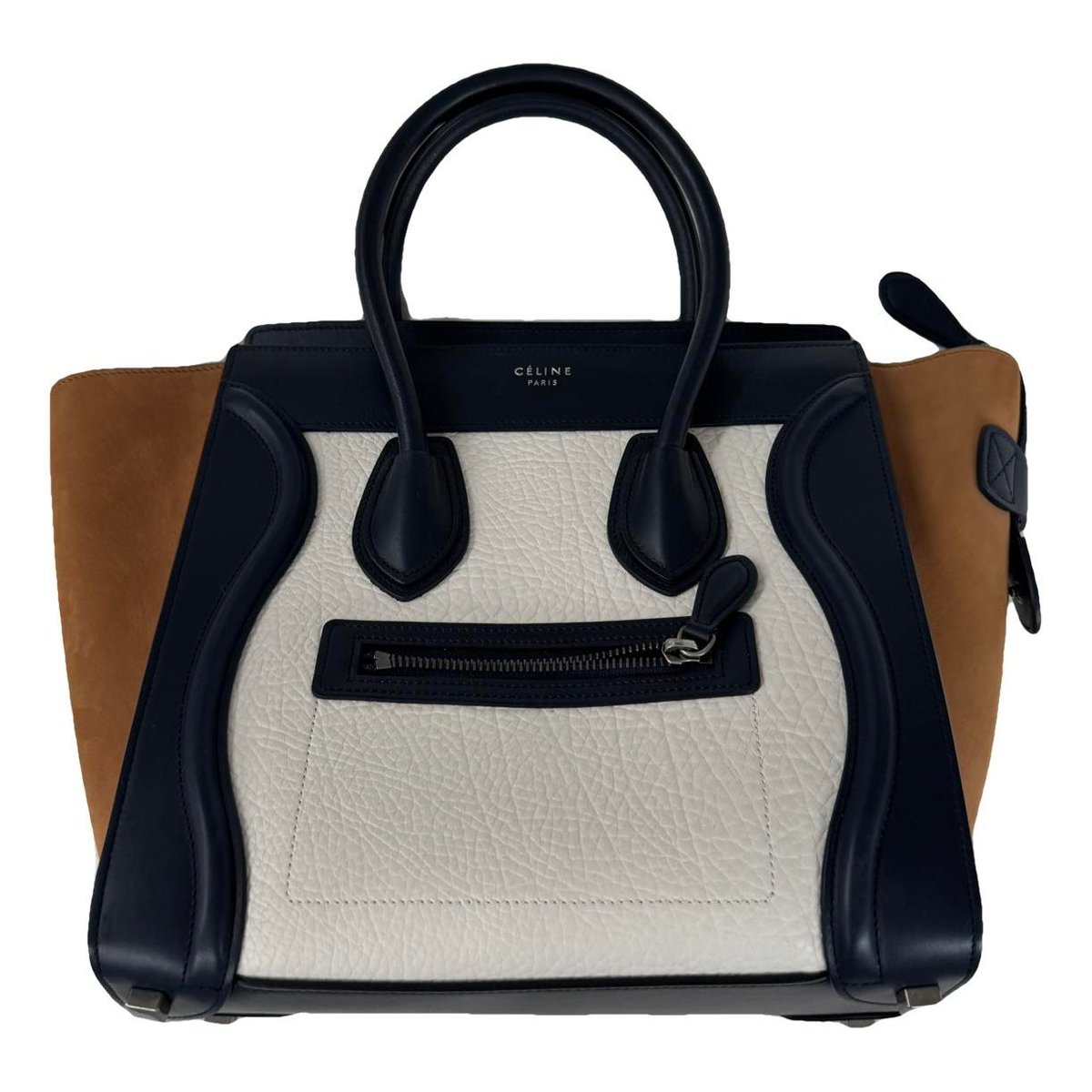 Luggage leather handbag