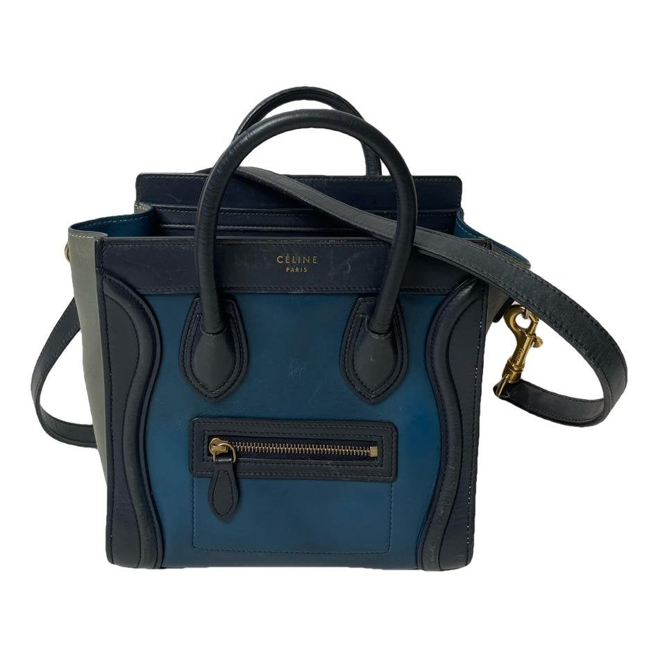 Nano Luggage leather handbag