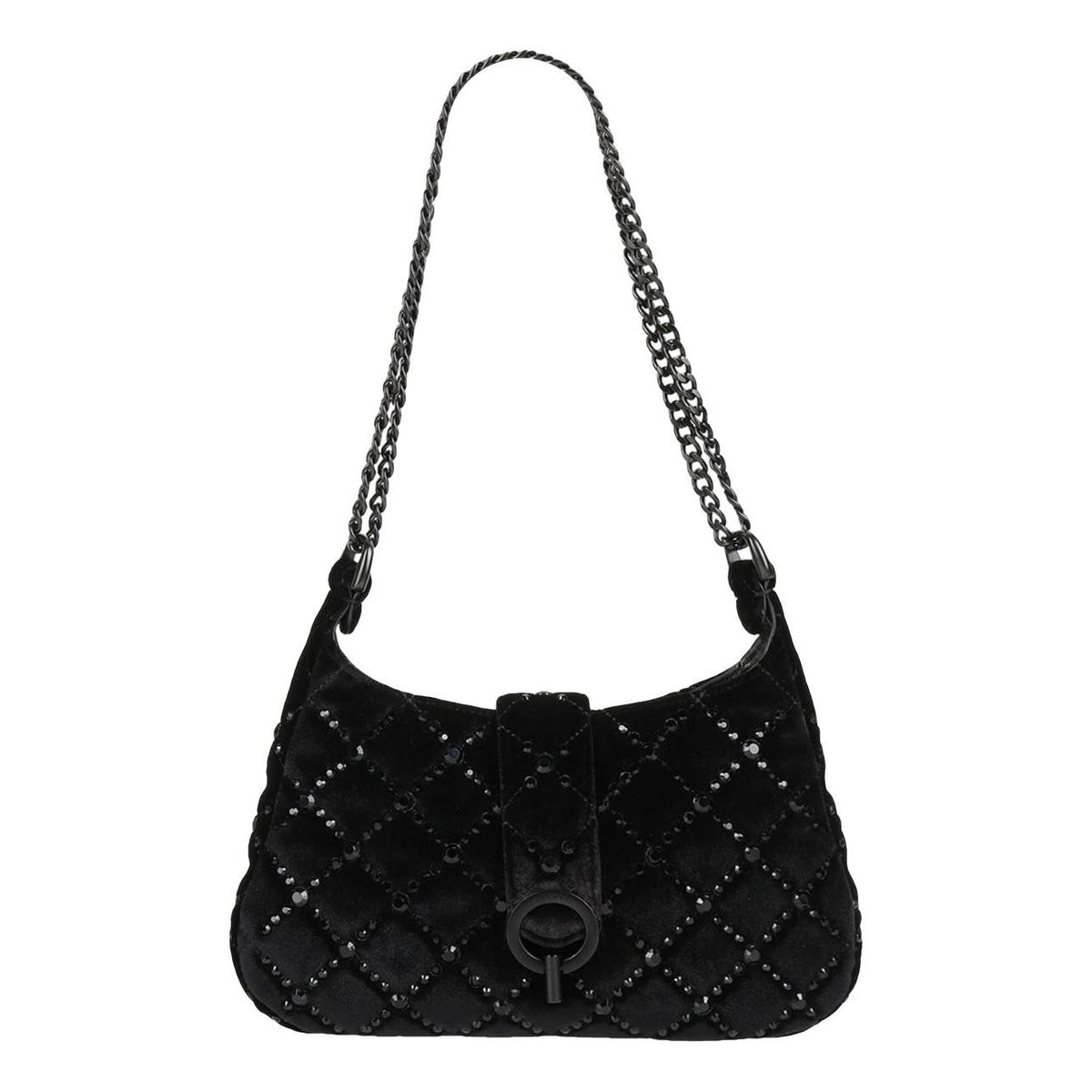 Velvet handbag