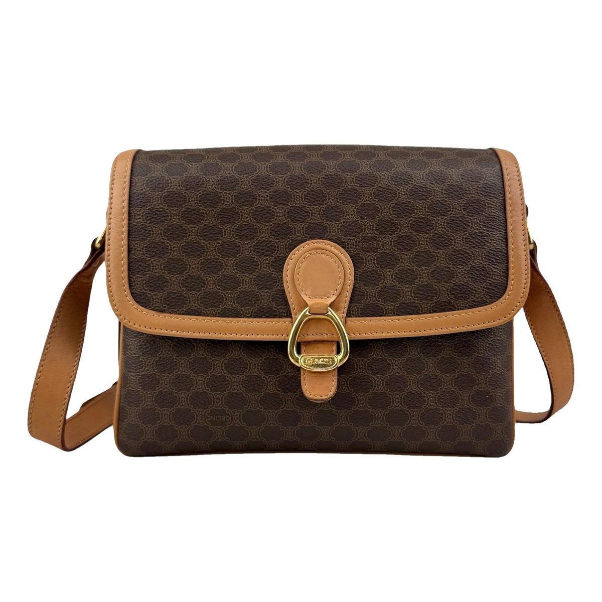 Folco leather crossbody bag