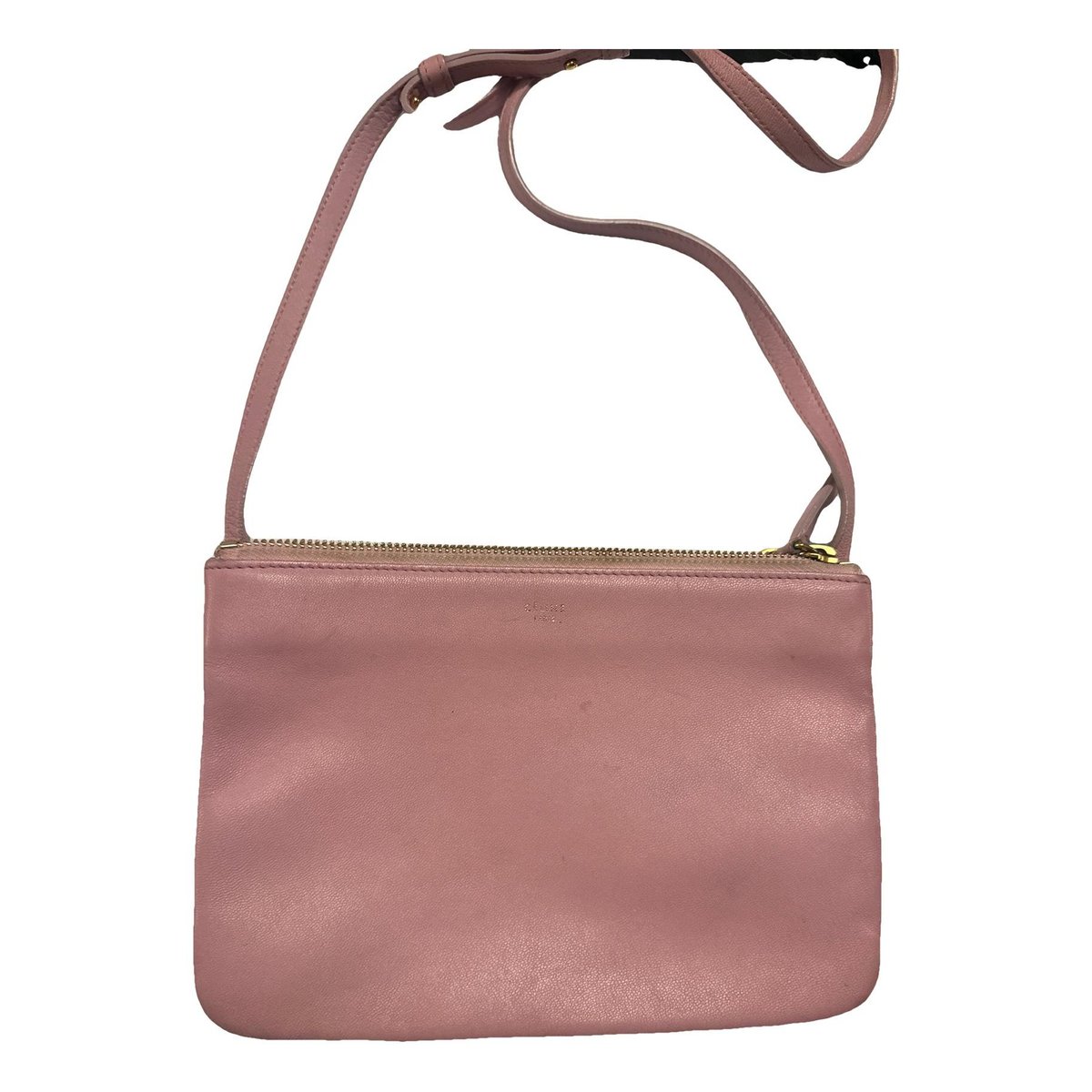 Trio leather crossbody bag