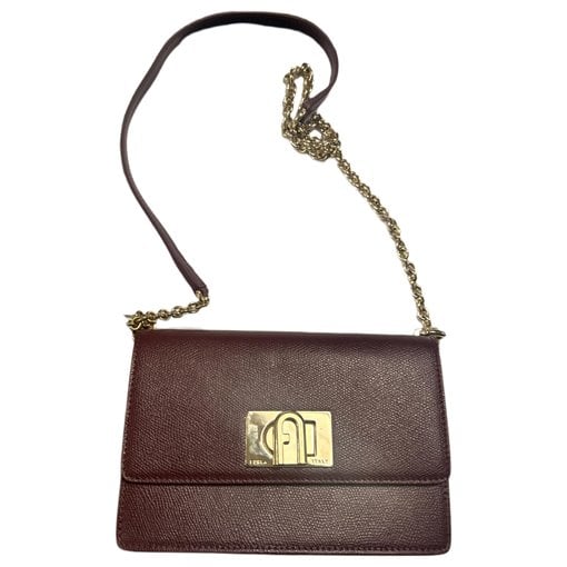 Leather crossbody bag