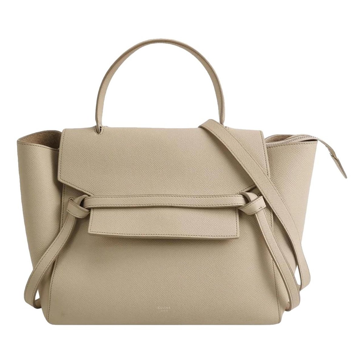 Belt leather mini bag