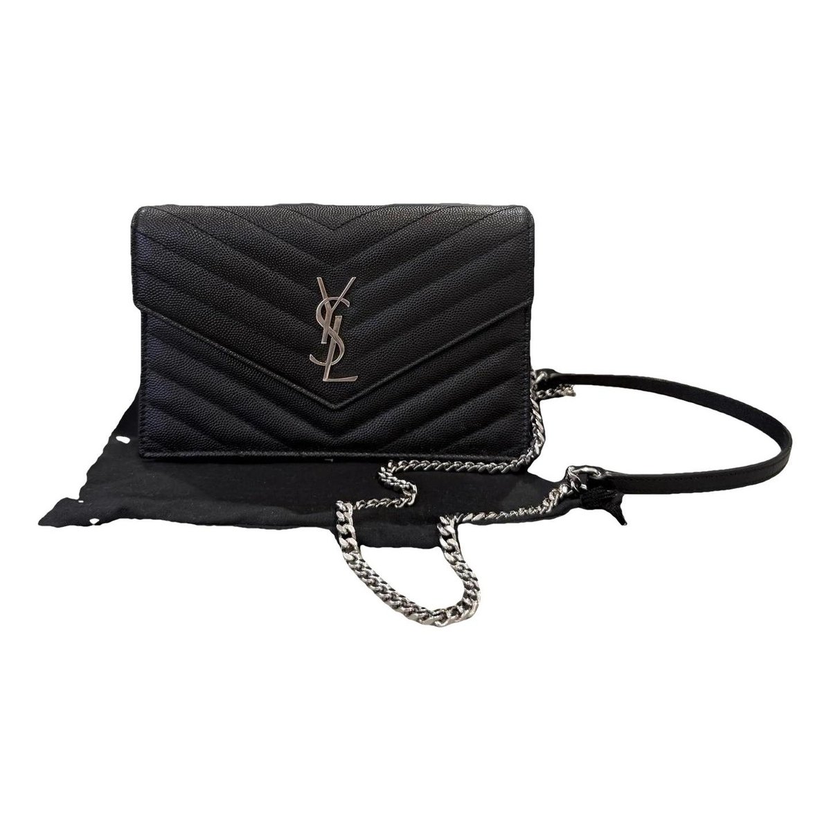 Envelope leather mini bag