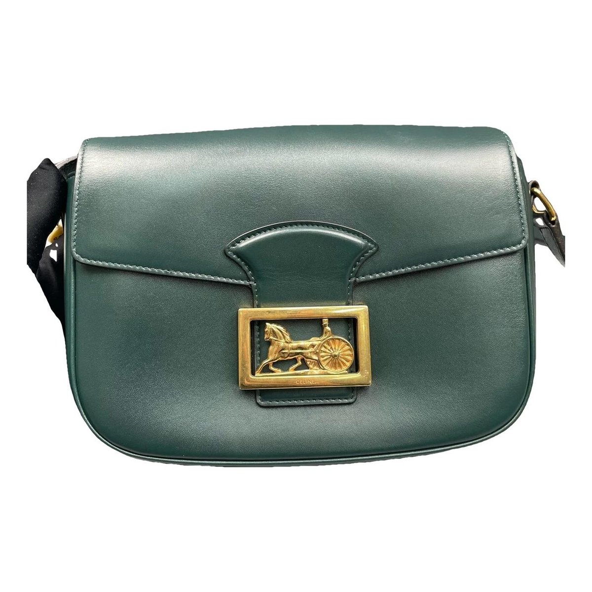 Triomphe leather mini bag