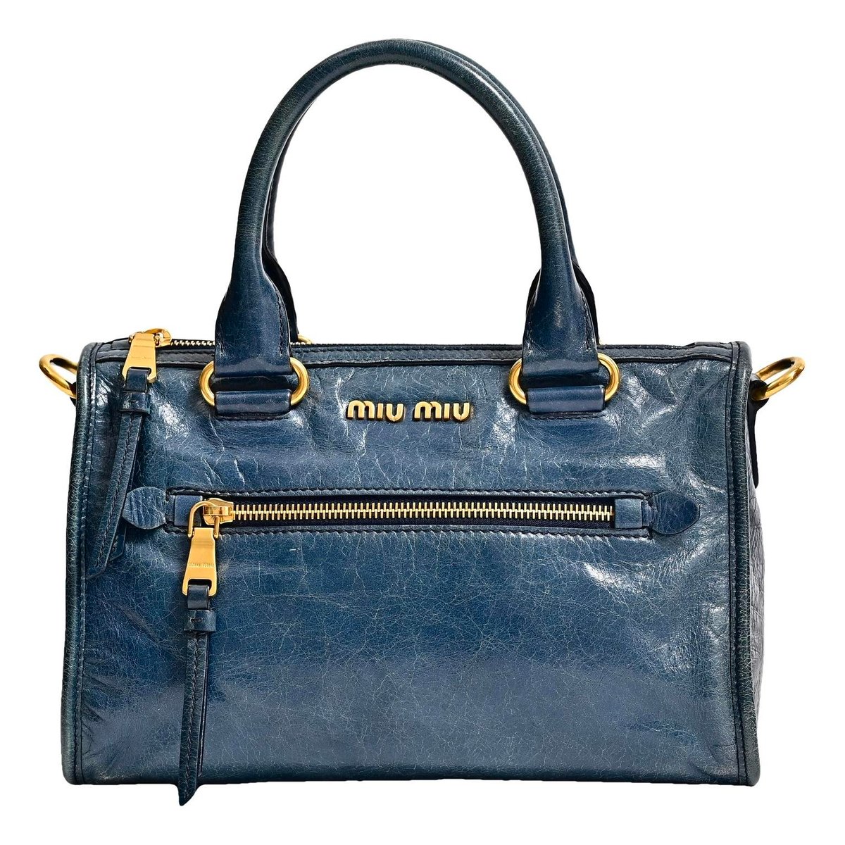 Vitello leather handbag