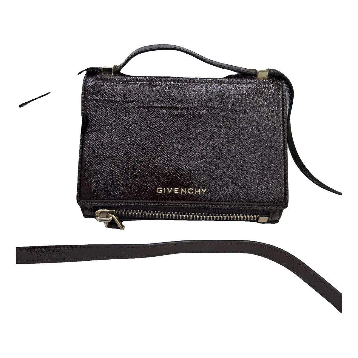 Pandora Box leather crossbody bag