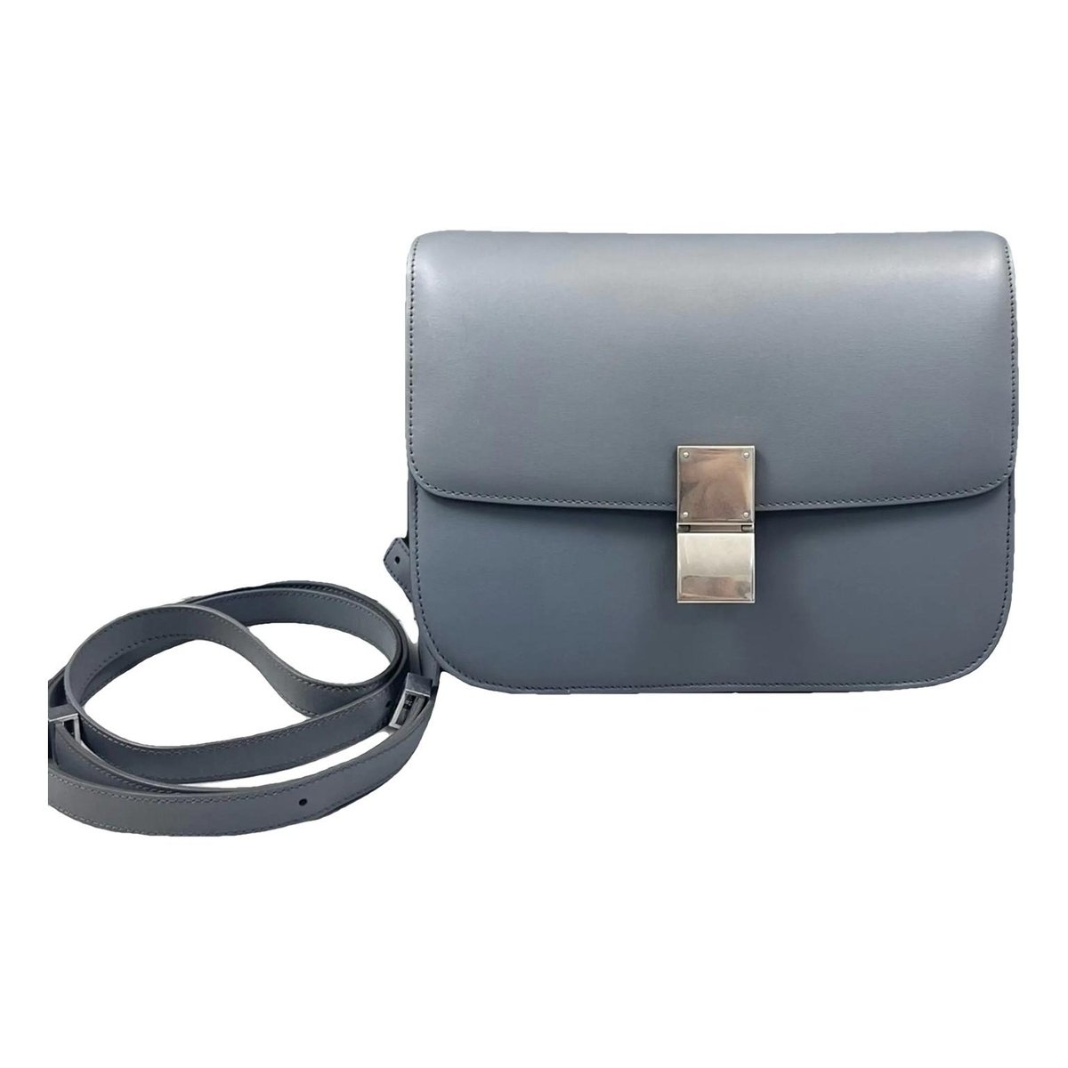 Classic leather crossbody bag
