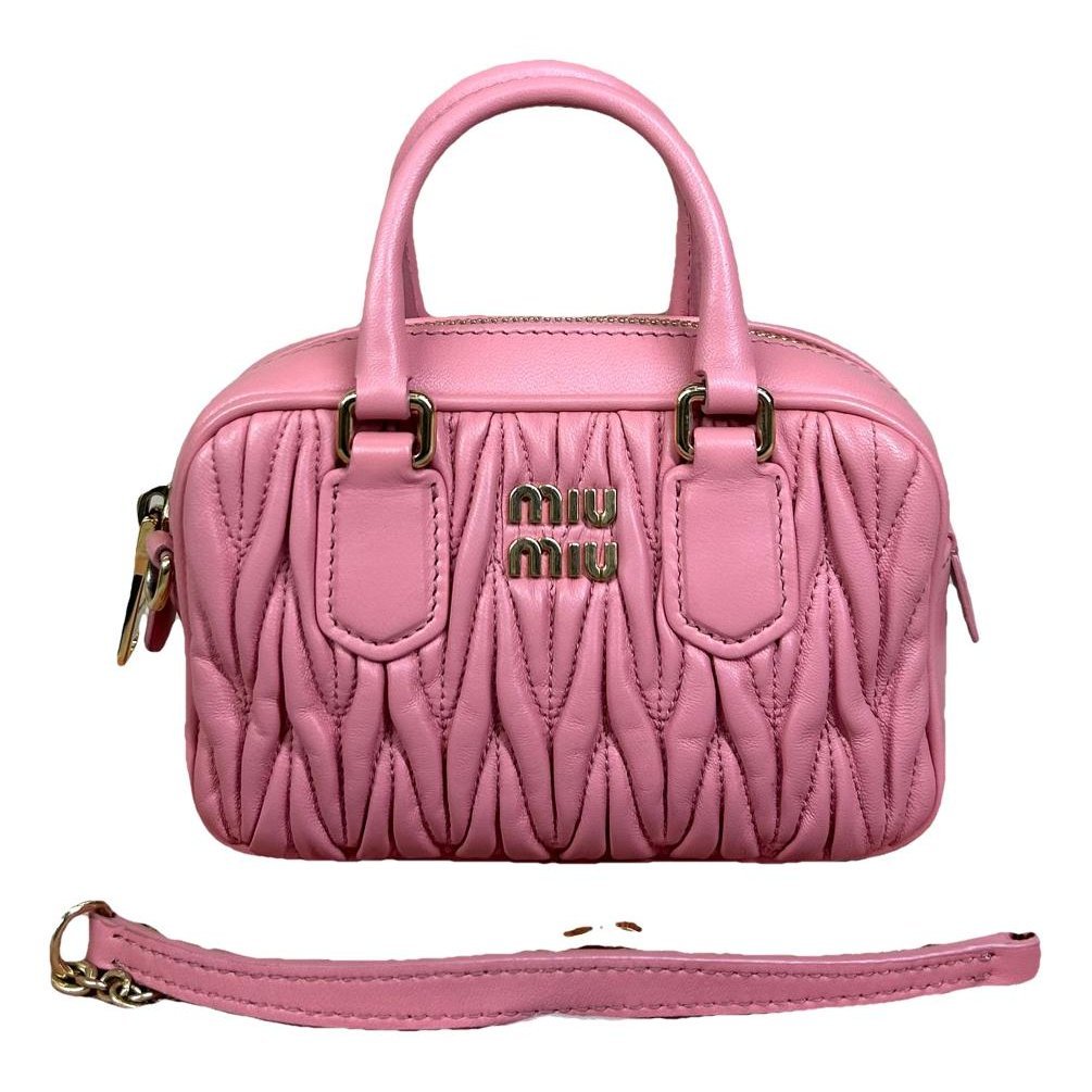 Arcadie leather handbag