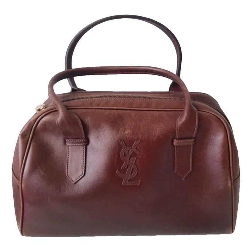 Easy leather bowling bag