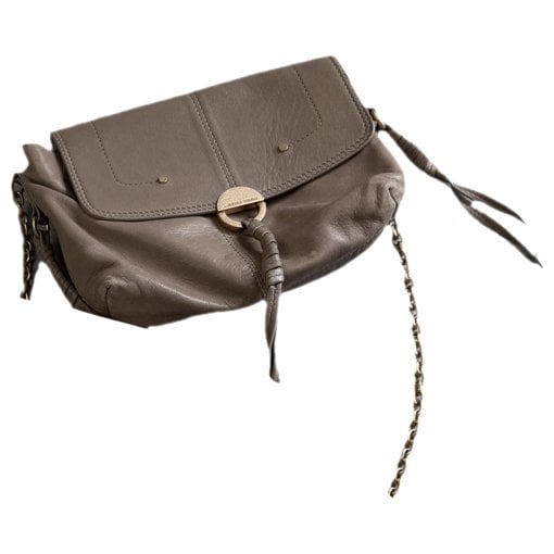 Leather crossbody bag
