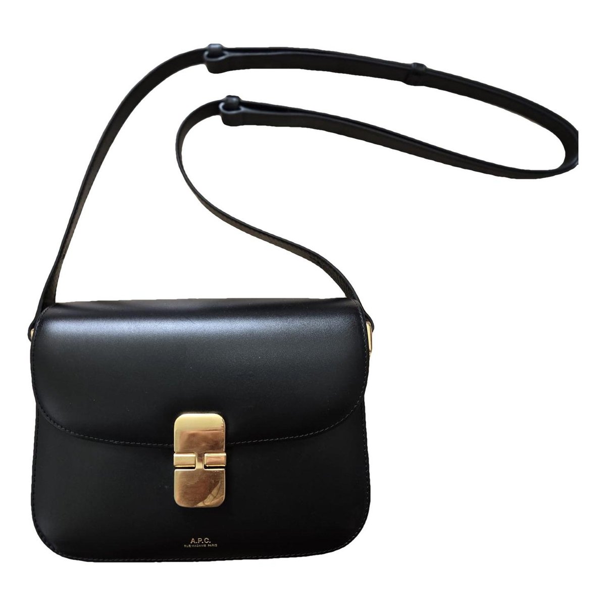 Leather crossbody bag