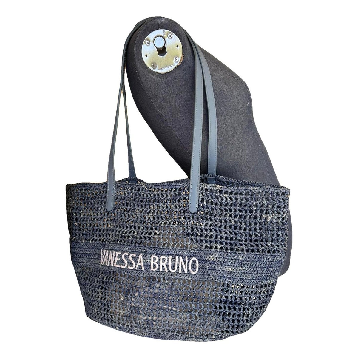Cabas leather tote