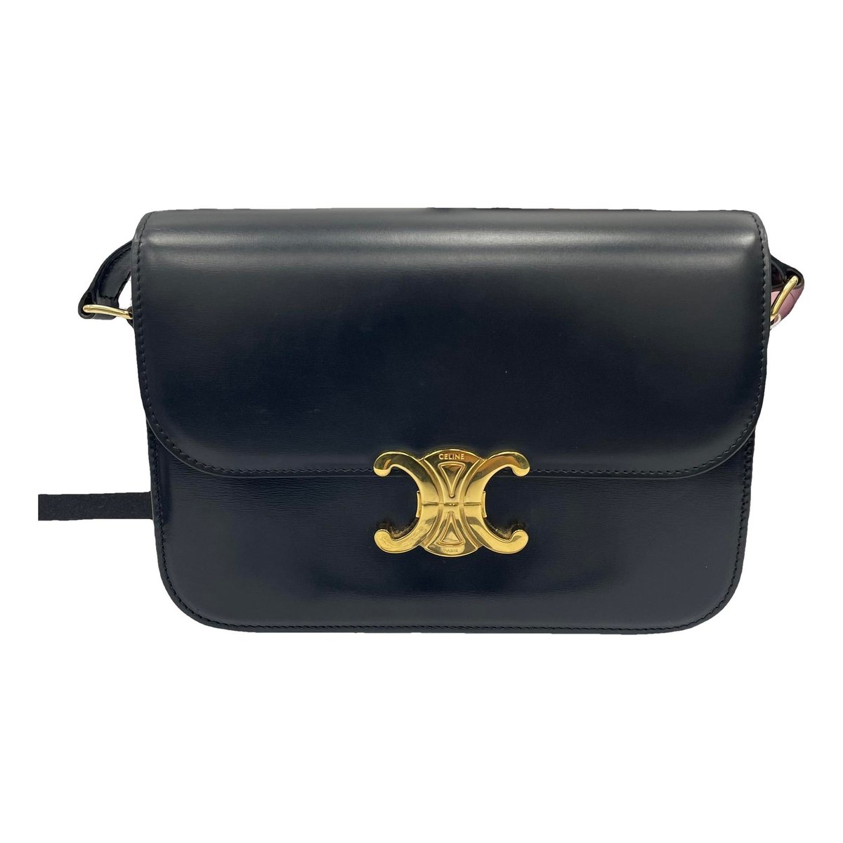 Triomphe leather handbag