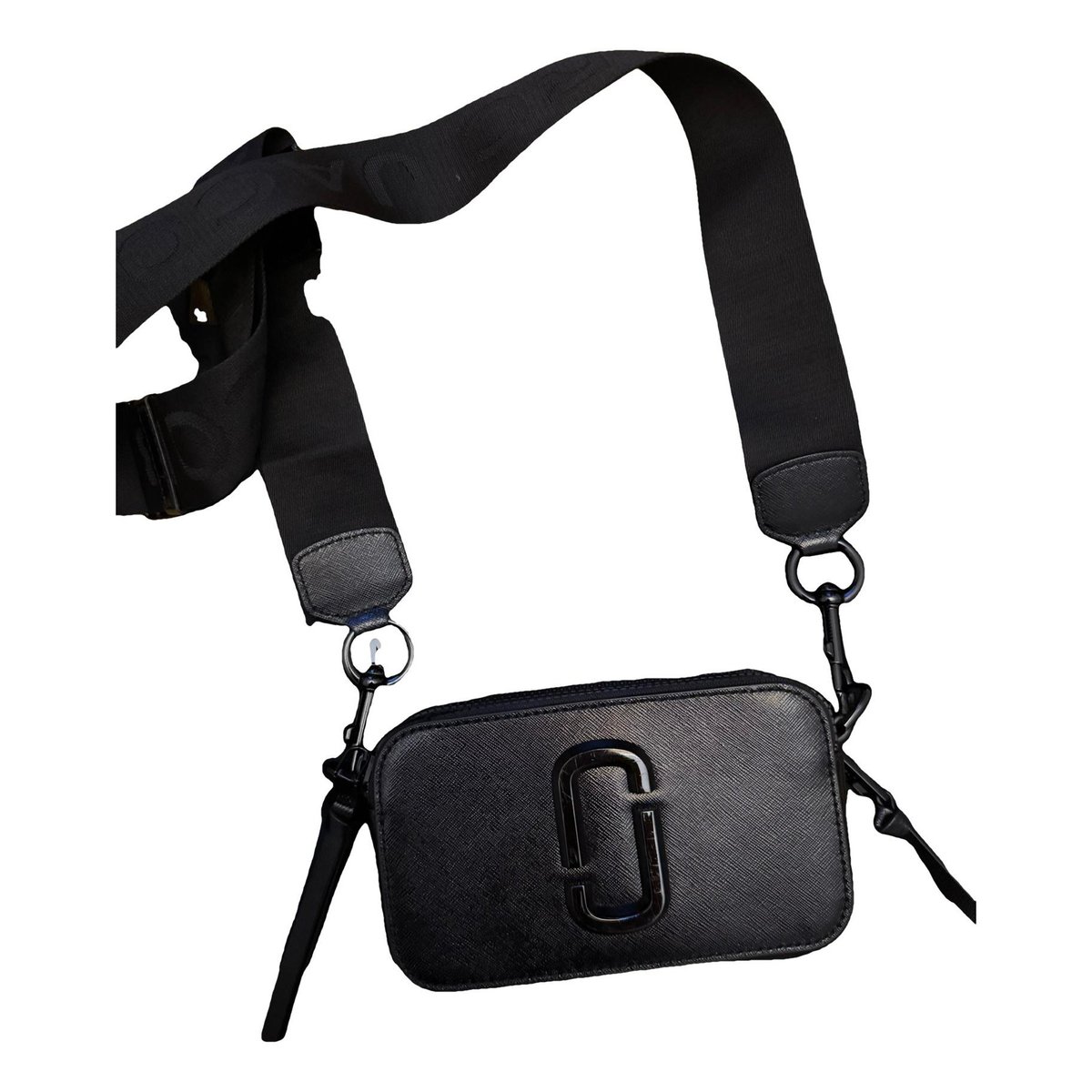 Snapshot leather crossbody bag