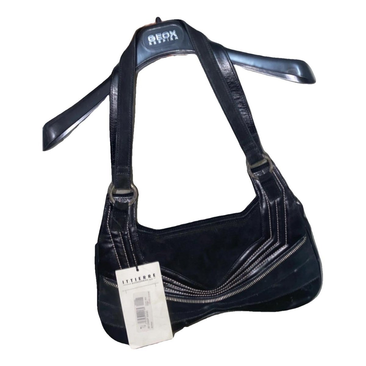 Velvet handbag