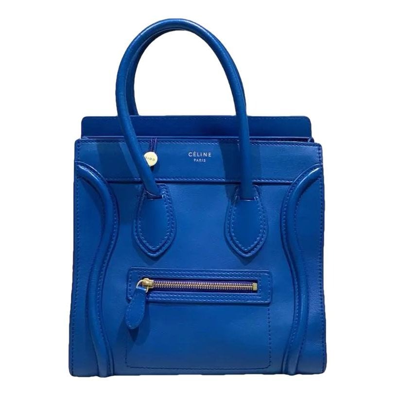 Luggage leather handbag